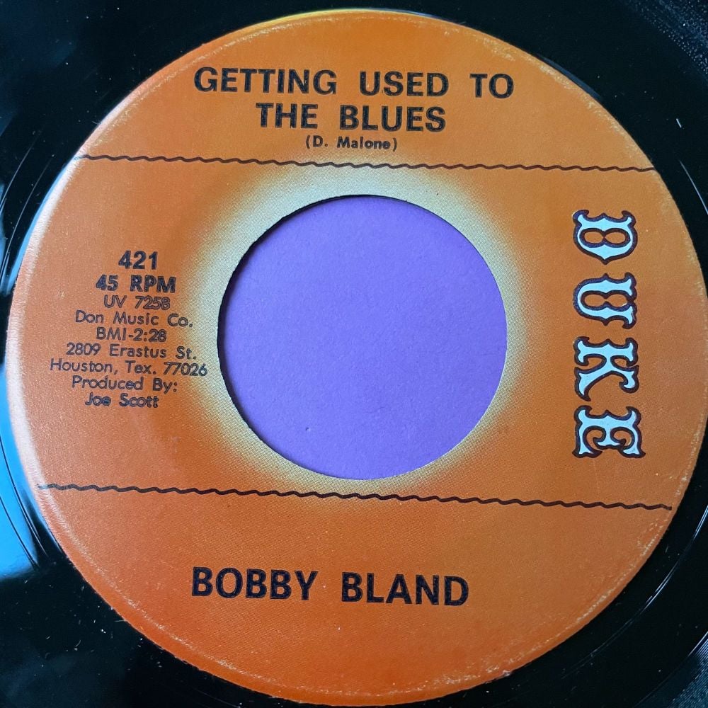 Bobby Bland-Getting used to the blues-Duke E+