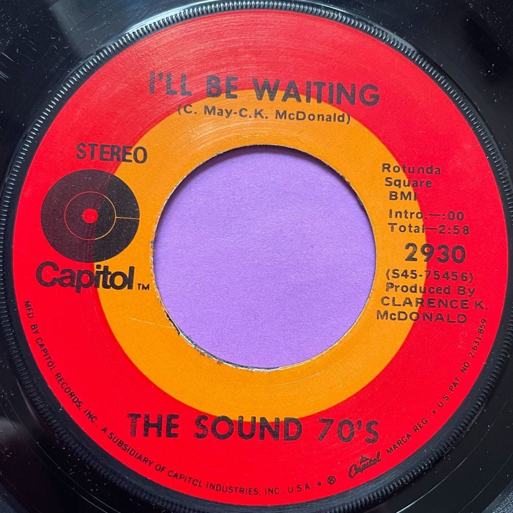 Sound 70s-I'll be waiting-Capitol E+