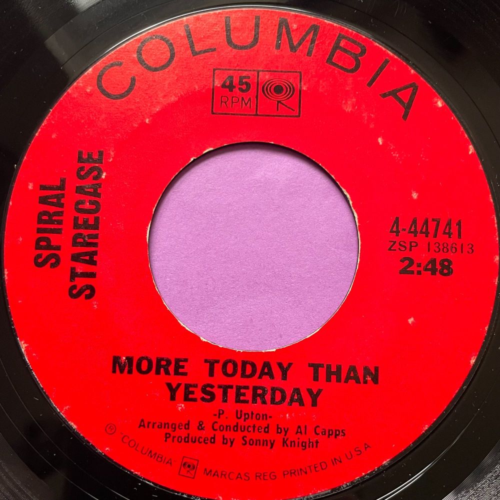 Spiral Staircase-More today than yesterday-Columbia E+