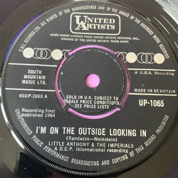 Little Anthony & The Imperials-I'm on the outside looking in-UK UA E+