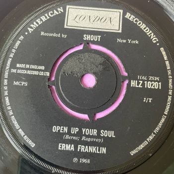 Erma Franklin-Open up your heart-UK London E+