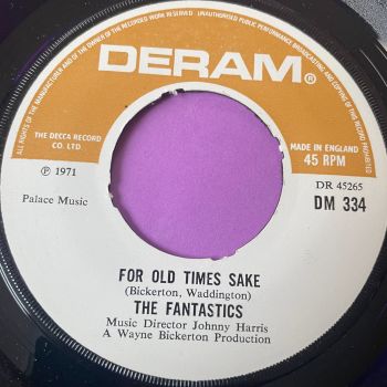 Fantastics-For old times sake-UK Deram noc M-