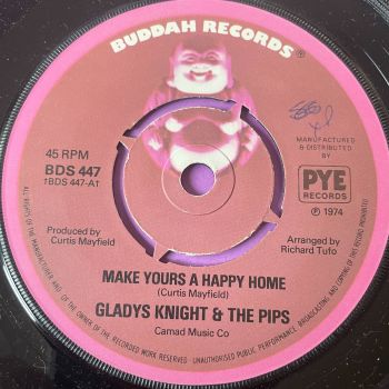 Gladys Knight-Make yours a happy home-UK Buddah wol M-
