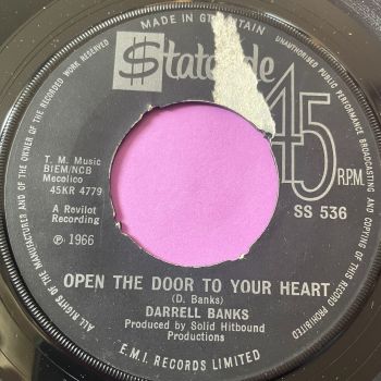 Darrell Banks-Open the door to your heart/Our Love-UK Stateside LT E
