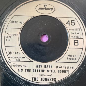 Joneses-Hey Babe-UK Mercury E+