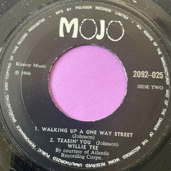 Willie Tee-Walking up a one way street-UK Mojo noc M-