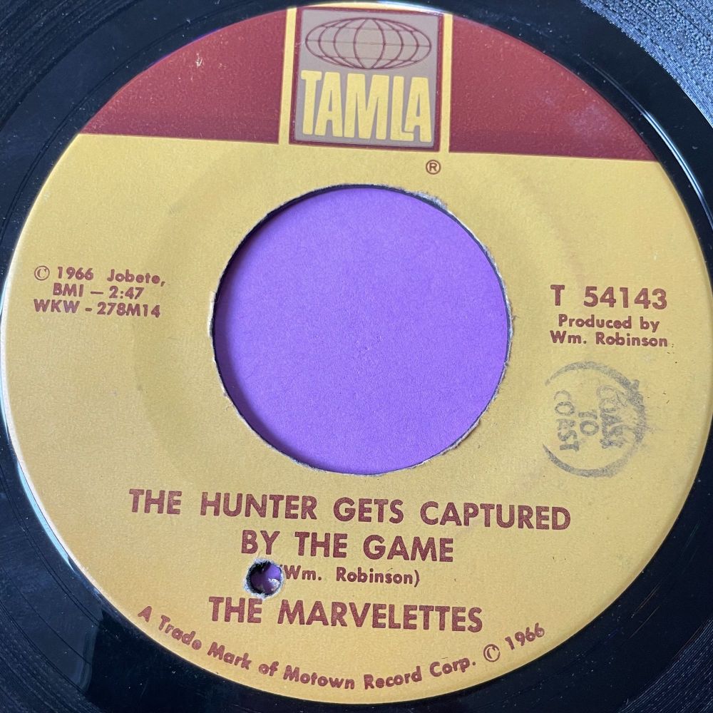Marvelettes-The hunter gets captured by the game-Tamla E+