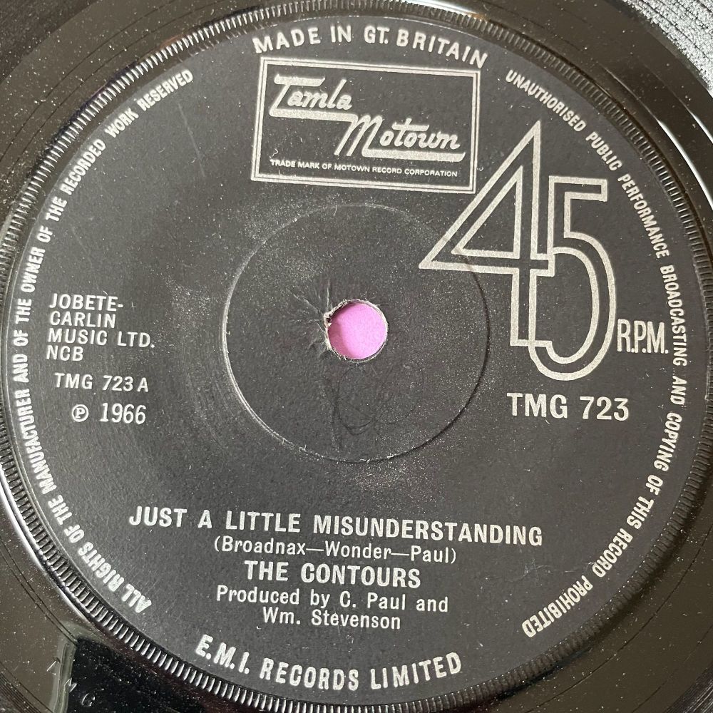 Contours-Just a little misunderstanding-TMG 723 E+