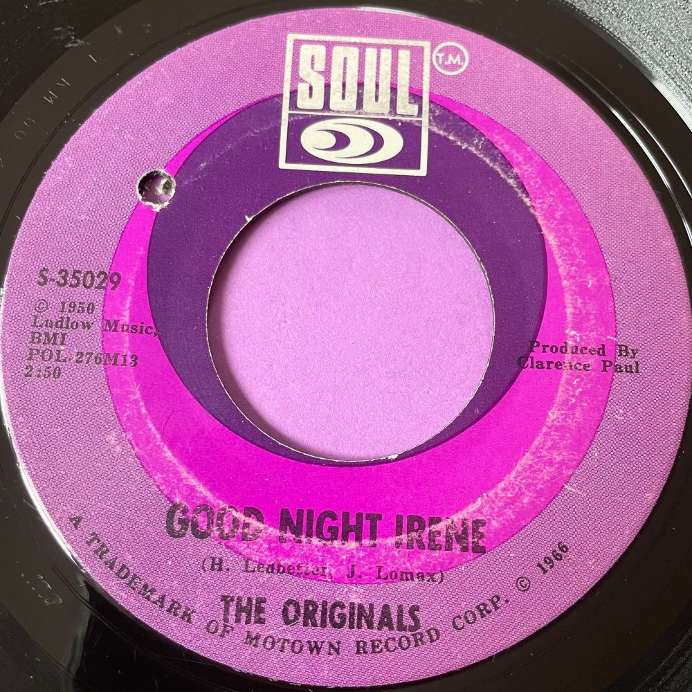 Originals-Good night Irene-Soul E