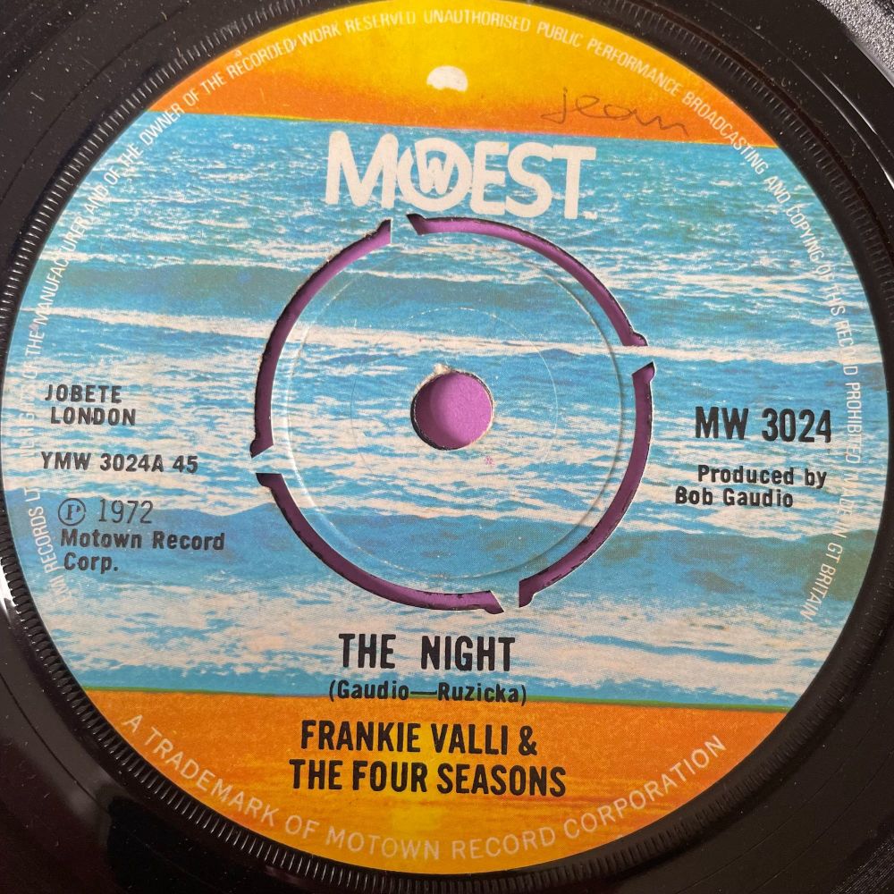 Frankie Valli-The night-MW 3024 E