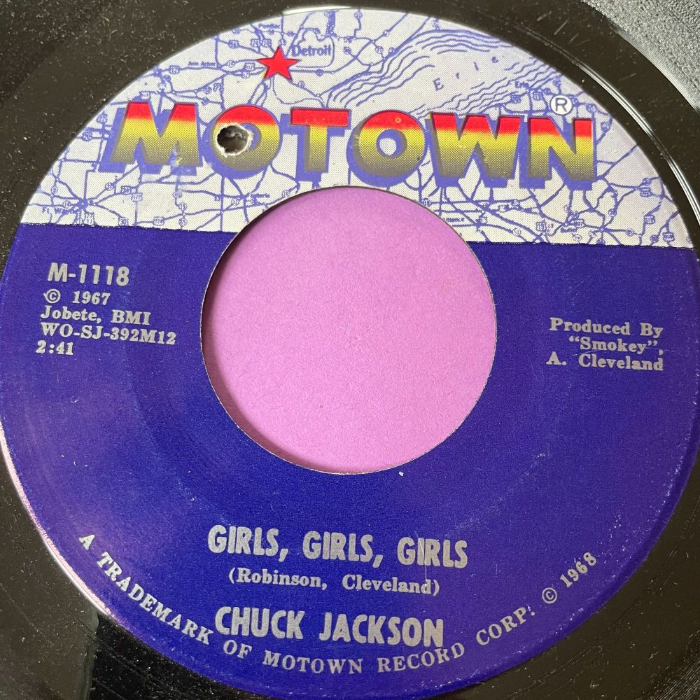 Chuck Jackson-Girls, girls, girls-Motown E+