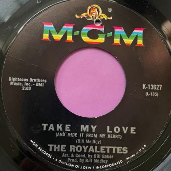 Royalettes-Take my love-MGM E+