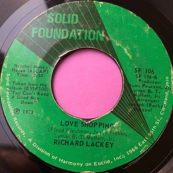 Richard Lackey-Love shopping-Solid Foundation vg