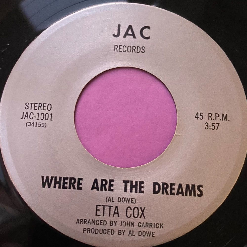 Etta Fox-Where are the dreams-Jac E+