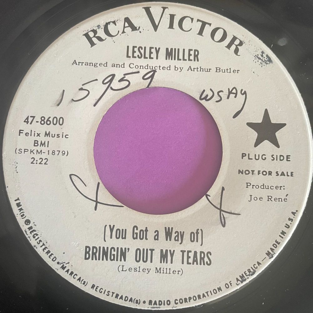 Lesley Miller-Bringin' out my tears-RCA WD wol E+