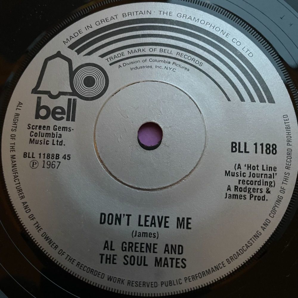 Al Greene-Don't leave me-UK Bell E+