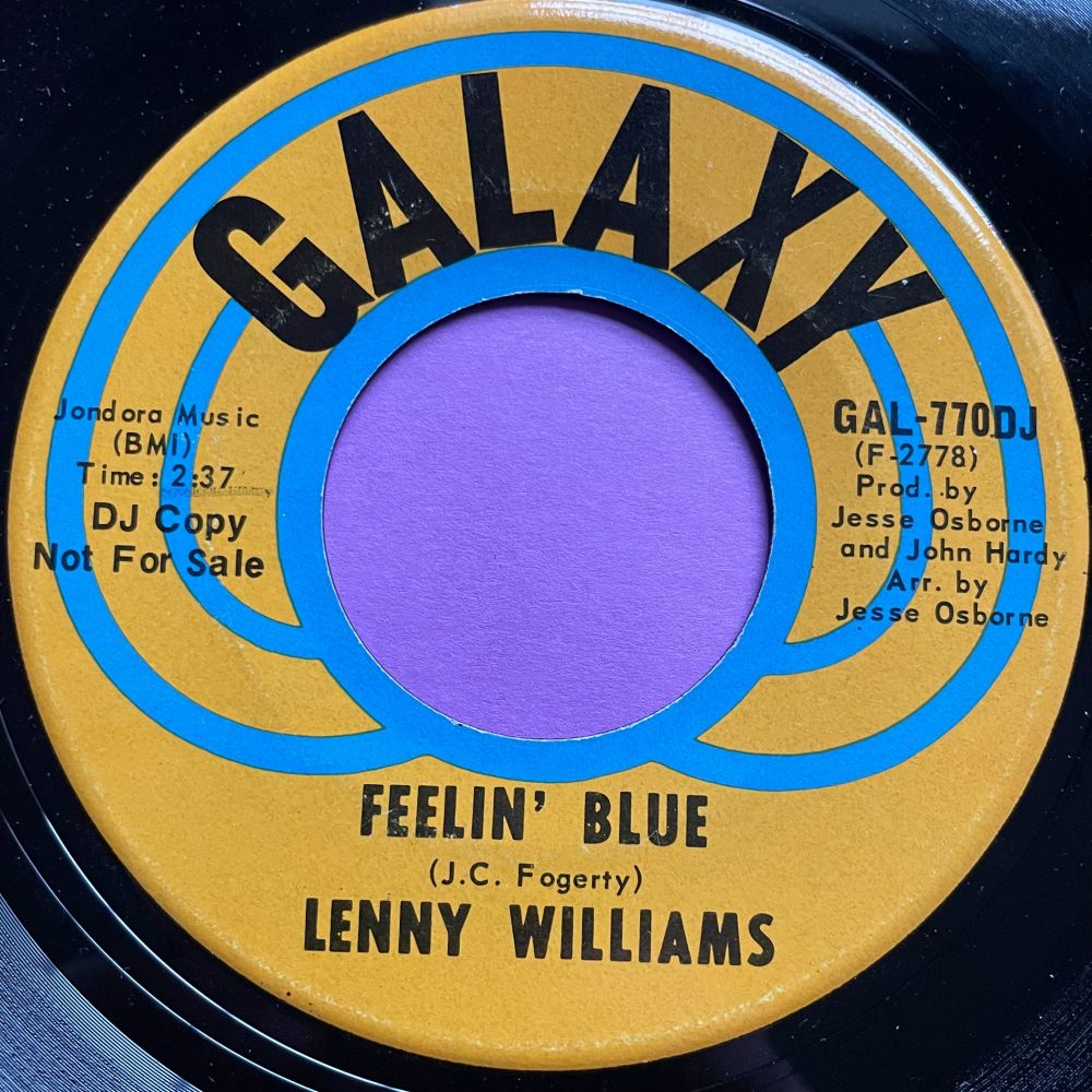 Lenny Williams-Feelin' blue-Galaxy E+