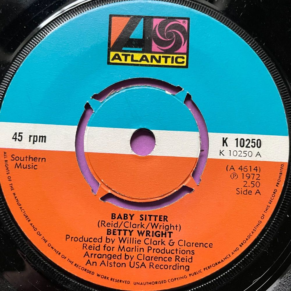 Betty Wright-Baby sitter-UK Atlantic E+