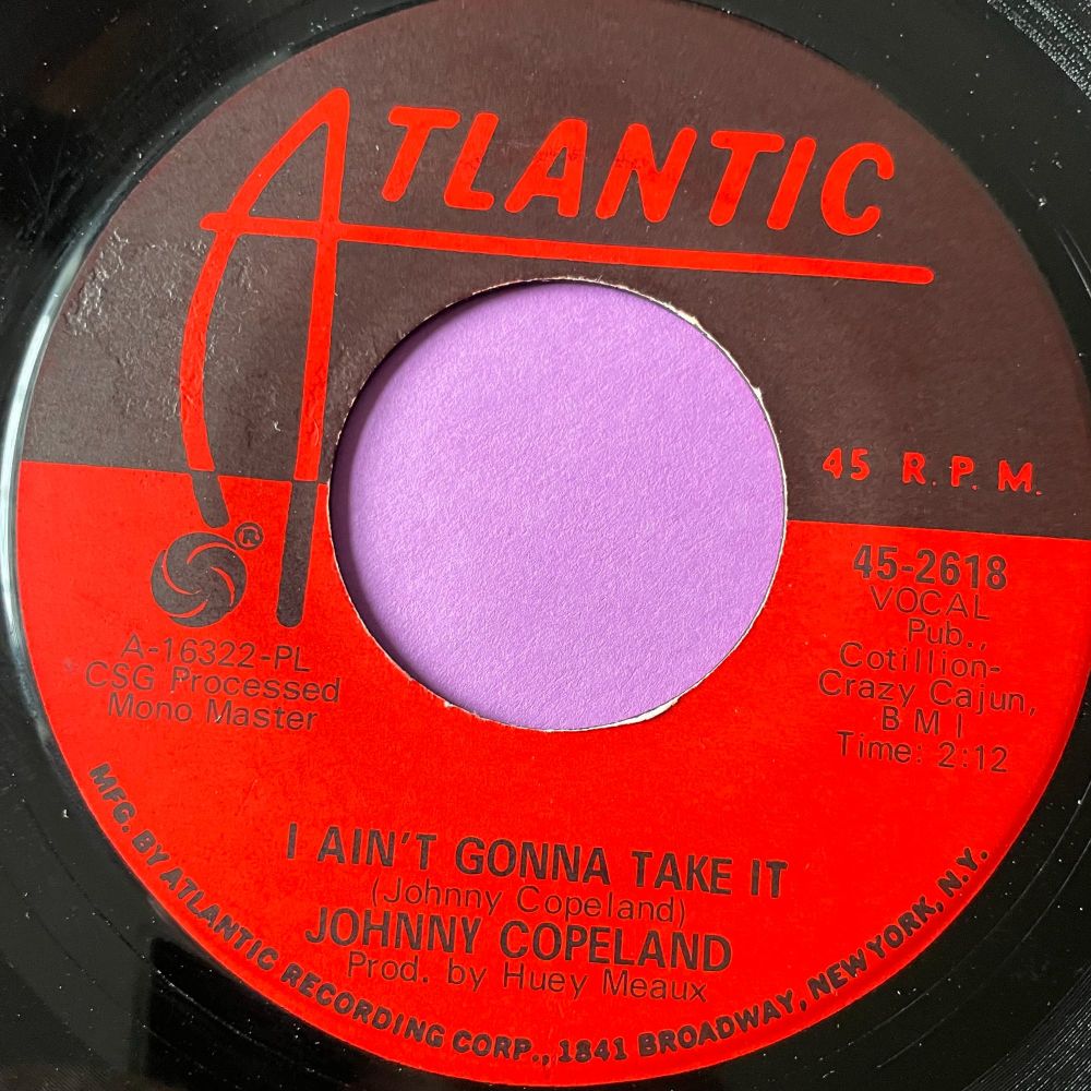 Johnny Copeland-I ain't gonna take it-Atlantic E+