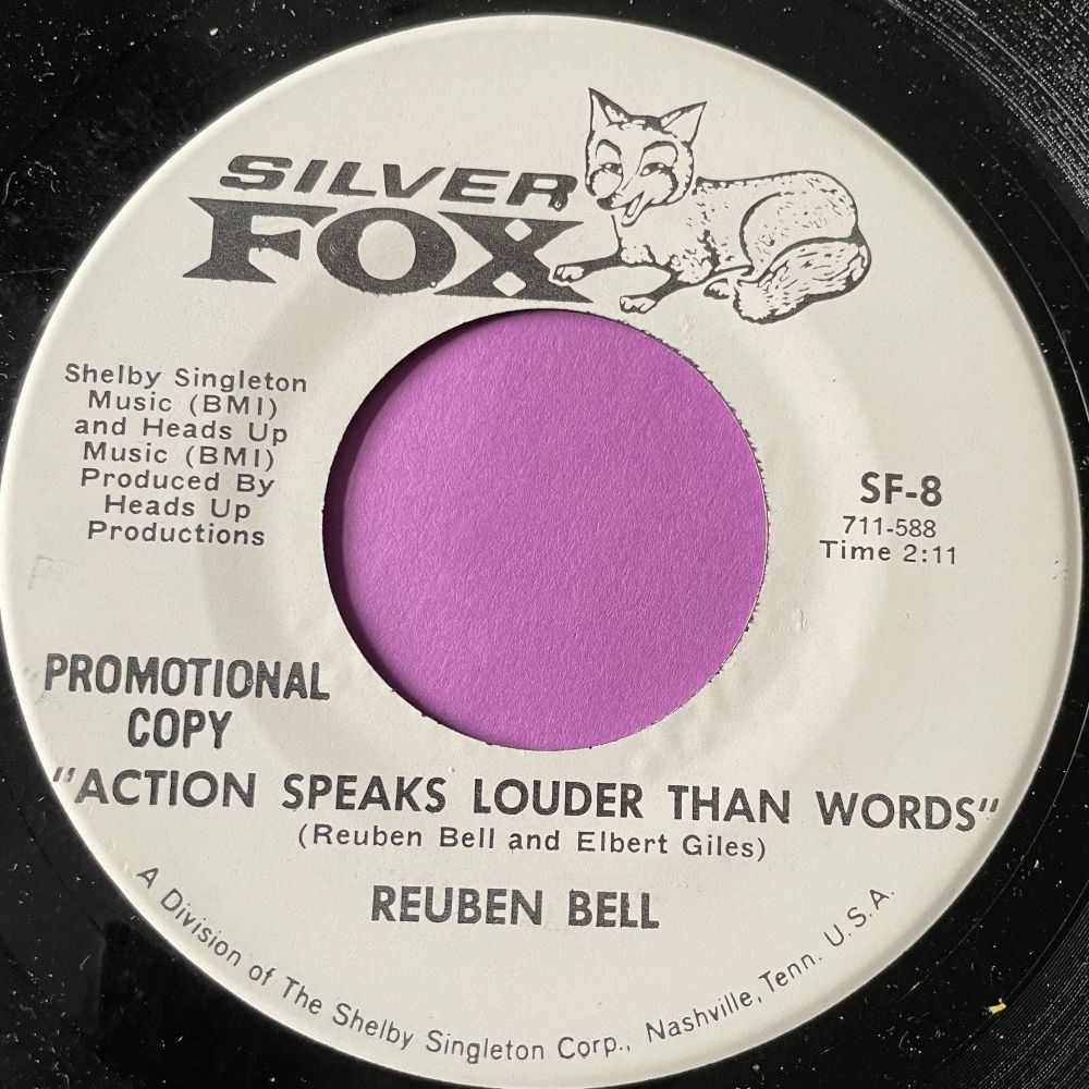 Reuben Bell-Action speaks louder than words-Silver Fox WD E+