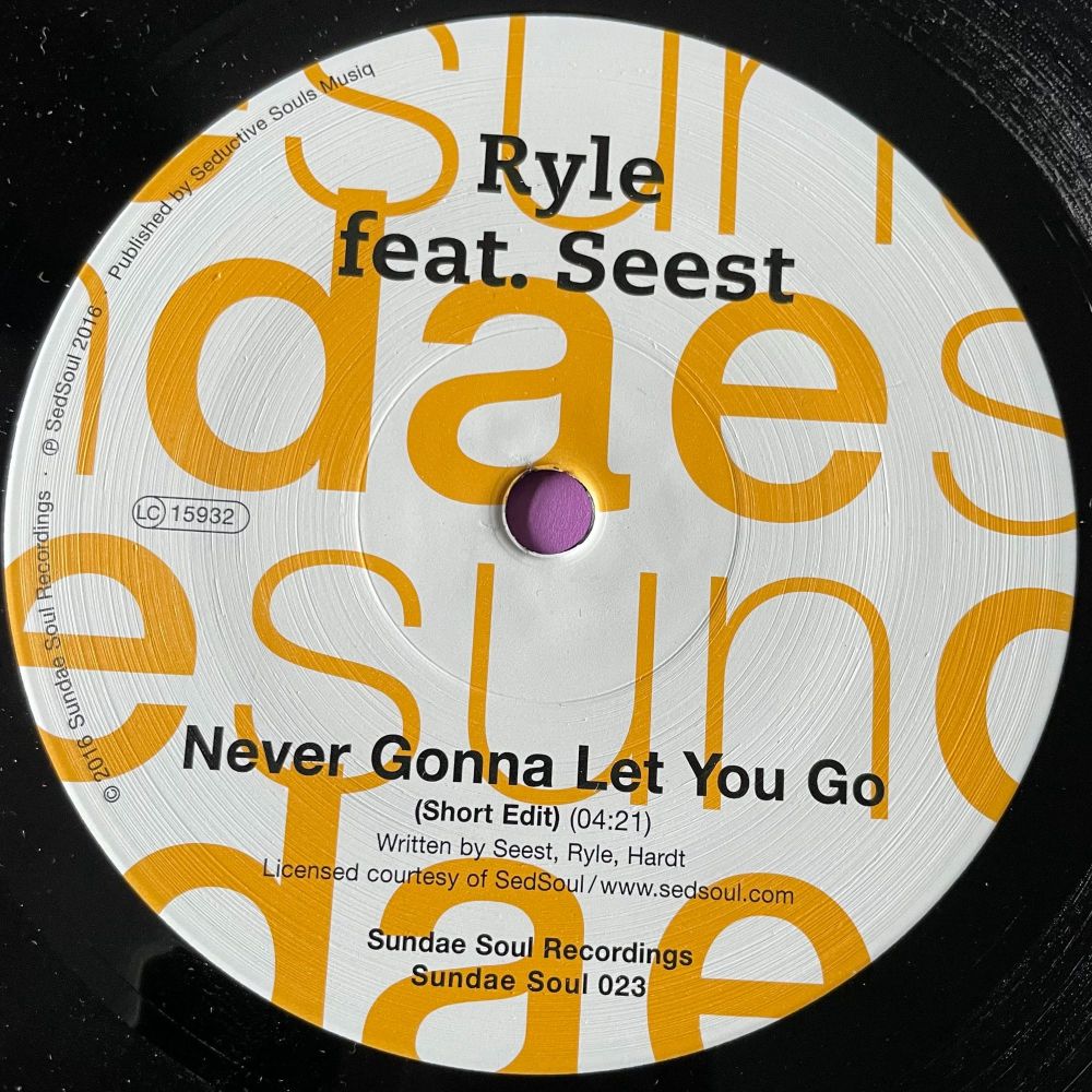 Ryle feat. Seest-Never gonna let you go-Sundae E+