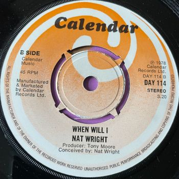 Nat Wright-When will I-Calendar E+