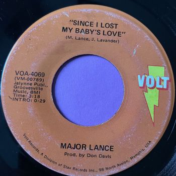 Major Lance-Since I lost my baby's love-Volt vg+