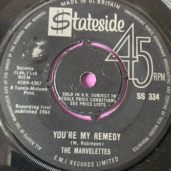 Marvelettes-You're my remedy-UK Stateside stkr E+