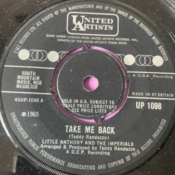 Little Anthony-Take me back-UK UA E+