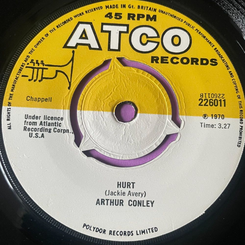 Arthur Conley-Hurt-UK Atco E+