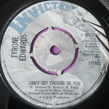 Tyrone Edwards-Can't get enough of you-Invictus E+