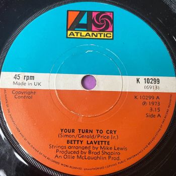 Betty LaVette-Your turn to cry-UK Atlantic E+