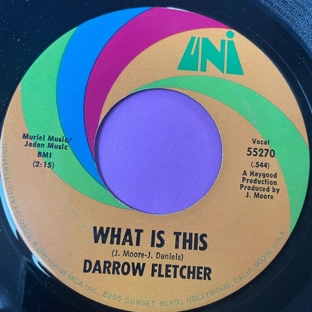 Darrow Fletcher-What is this-UNI E+