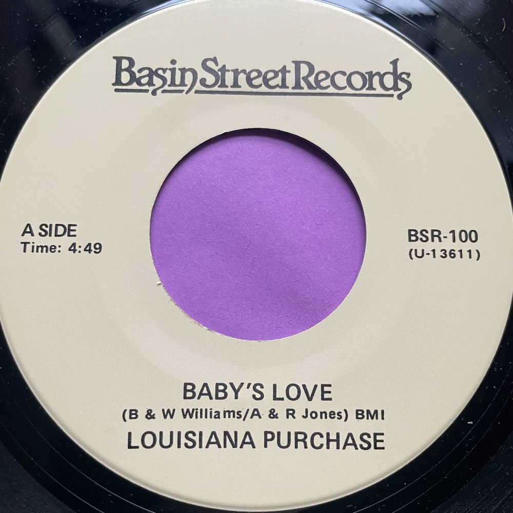 Louisiana Purchase-Baby's love/ For the moment-Basin Street E+