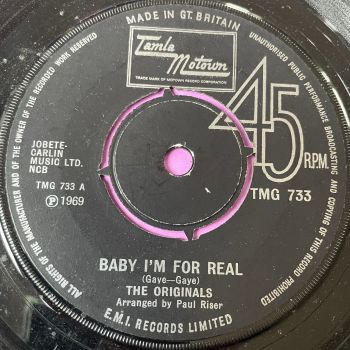 Originals-Baby I'm for real-TMG 733 E