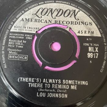 Lou Johnson-Always something there to remind me-UK London vg+