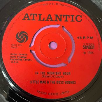 Little Mac & The Boss Sounds-In the midnight hour-UK Atlantic E+