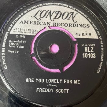 Freddy Scott-Are you lonely for me-UK London vg+