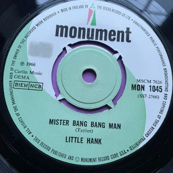 Little Hank-Mister bang bang man-UK Monument E+
