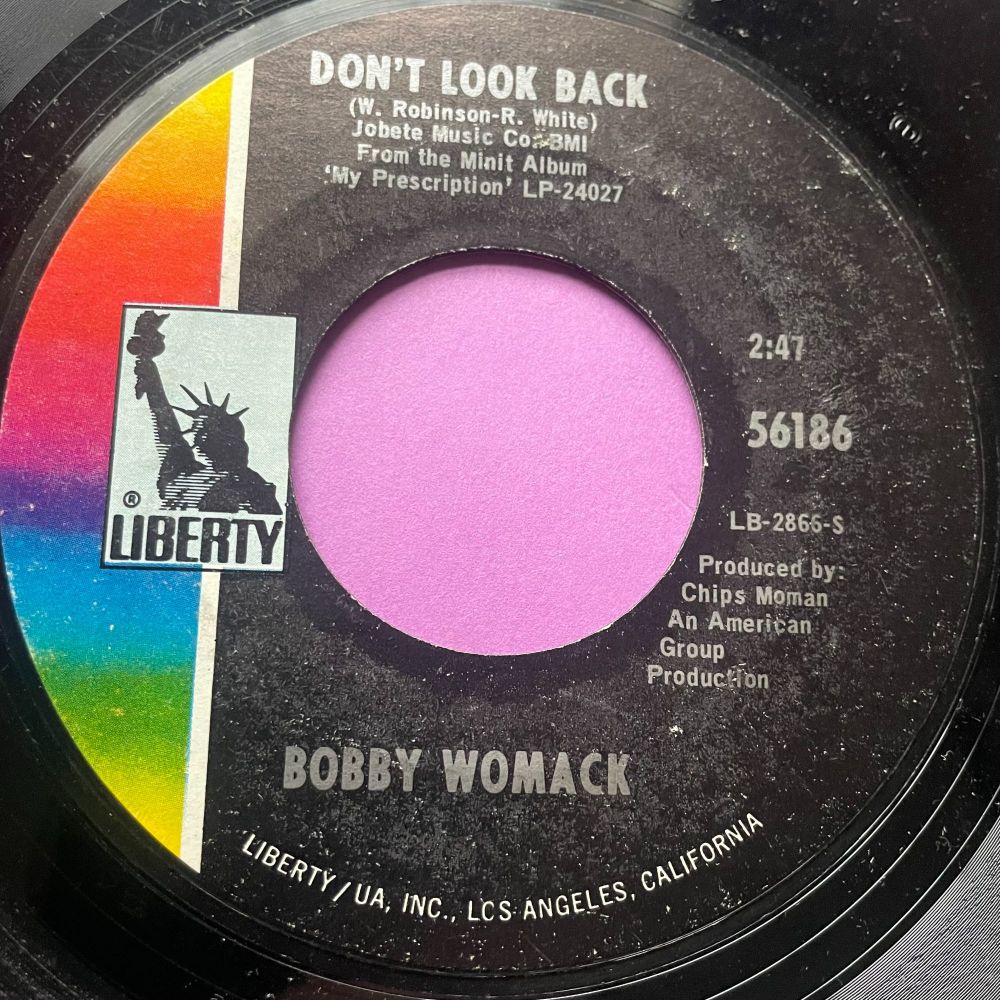 Bobby Womack-Don't look back/ I'm gonna forget about you-Liberty E