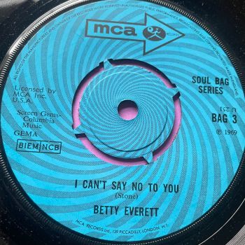Betty Everett-I can't say no to you-UK MCA E+