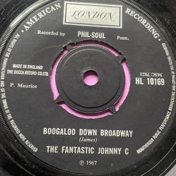 Fantastic Johnny C-Boogaloo down broadway-UK London E+