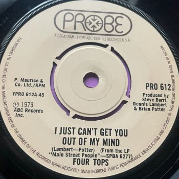 Four Tops-I just can't get you out of my mind-UK Probe E+