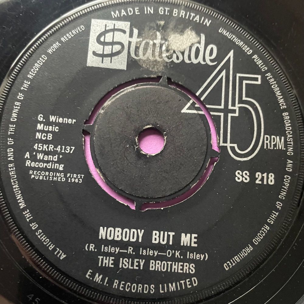 Isley Brothers-Nobody but me-UK Stateside E