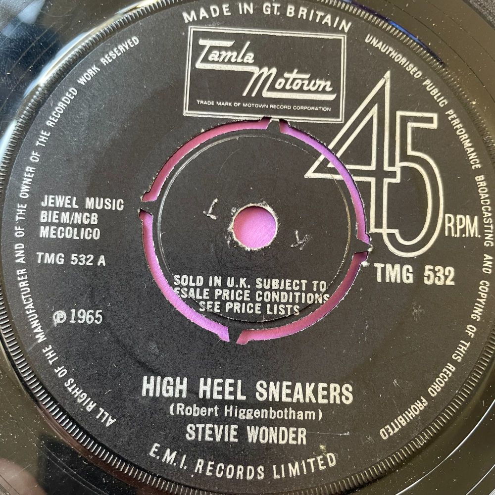 Stevie Wonder-High heel sneekers-TMG 532 vg+ 