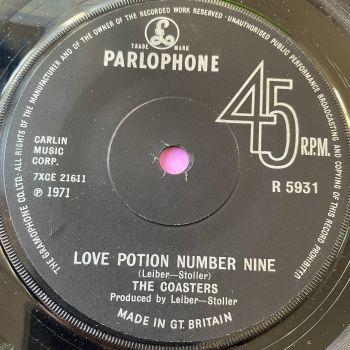 Coasters-Love potion number nine-UK Parlaphone E+