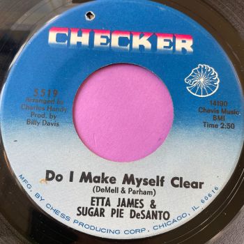 Etta James & Sugar Pie DeSanto-Do I make myself clear-Checker E+