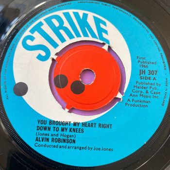 Alvin Robinson-You brought my heart right down to my knees-Strike E