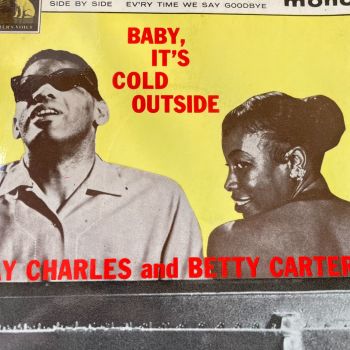 Ray Charles and Betty Carter-Baby it's cold outside-UK RCA EP