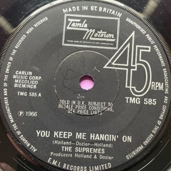 Supremes-You keep me hanging on-TMG 585 E